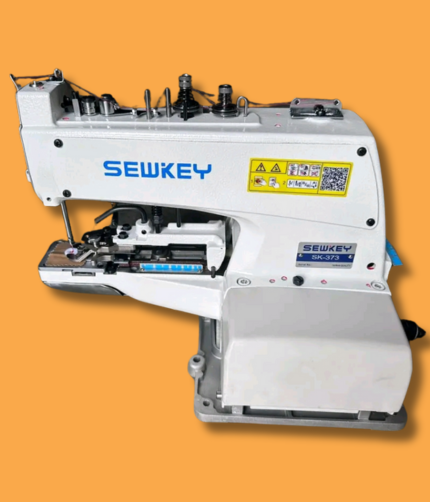SEWKEY sewing machine on an orange background